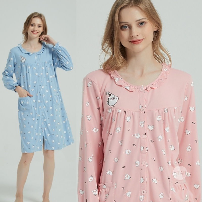 <星光>特價睡衣。專櫃品牌 蕾妮塔塔 連身睡衣 睡裙 棉質睡衣 24款全面單一特價 新竹市可試穿-細節圖3