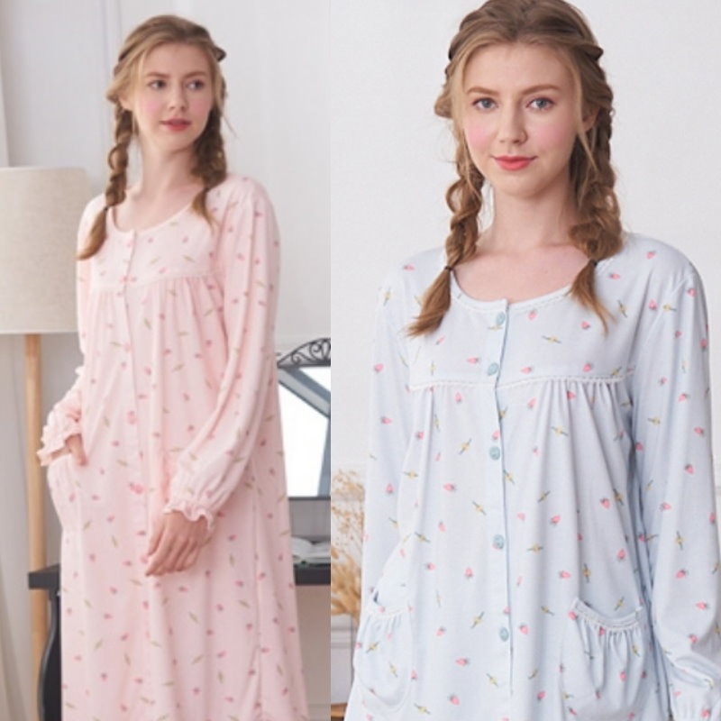 <星光>特價睡衣。專櫃品牌 蕾妮塔塔 連身睡衣 睡裙 棉質睡衣 24款全面單一特價 新竹市可試穿-細節圖6