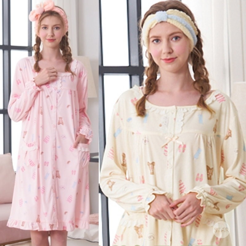 <星光>特價睡衣。專櫃品牌 蕾妮塔塔 連身睡衣 睡裙 棉質睡衣 24款全面單一特價 新竹市可試穿-細節圖8