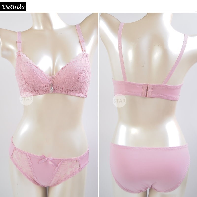 <星光>首波特價唯美蕾絲無鋼圈內衣集中舒適不壓迫。微加厚。B罩1371 34B 36B 38B 40B-細節圖3