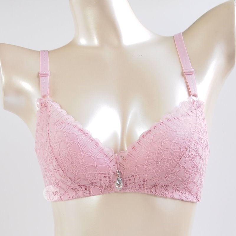 <星光>首波特價唯美蕾絲無鋼圈內衣集中舒適不壓迫。微加厚。B罩1371 34B 36B 38B 40B-細節圖4
