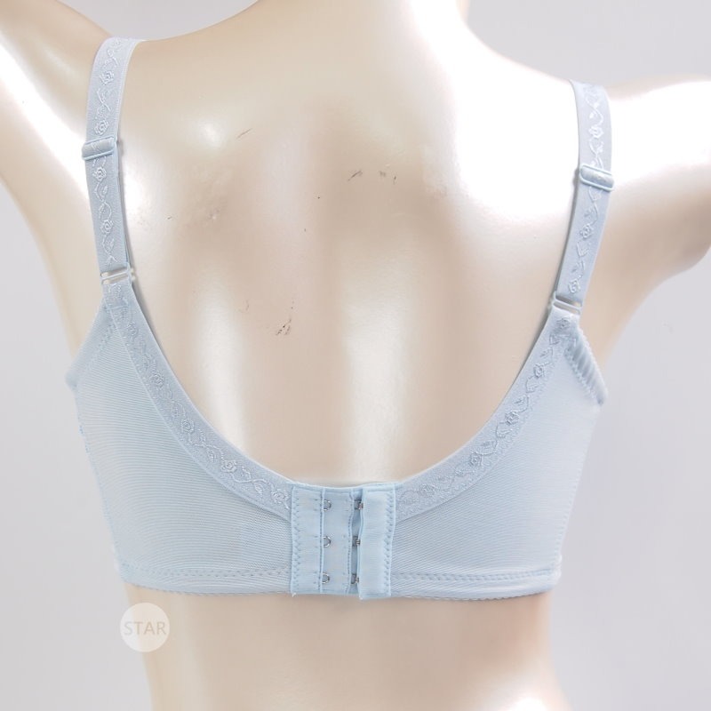 <星光>台灣製浪漫精靈四色大罩杯全罩式蕾絲內衣。內月牙集中防外擴。包覆舒適穩定。C.D.E.F.G罩。1317-細節圖5