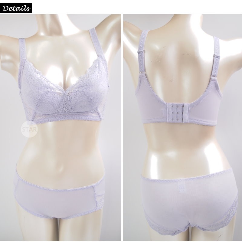 <星光> 維納斯的愛戀無鋼圈爆乳內衣。集中 包覆 舒適 無壓 防外擴副乳。C.D.E.F罩1368網店熱銷款大罩杯包覆-細節圖9