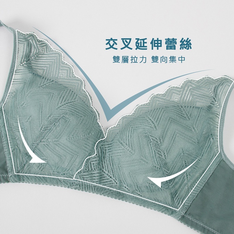 <星光>台灣製大尺碼無鋼圈內衣1302-細節圖5