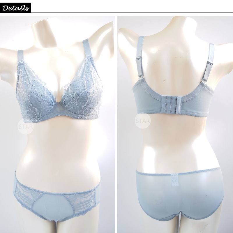 <星光>台灣製大尺碼蕾絲調整型內衣 側收集中穩定包覆防外擴副乳下垂。C.D.E.F罩1305-細節圖3
