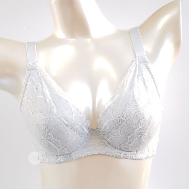 <星光>台灣製大尺碼蕾絲調整型內衣 側收集中穩定包覆防外擴副乳下垂。C.D.E.F罩1305-細節圖6