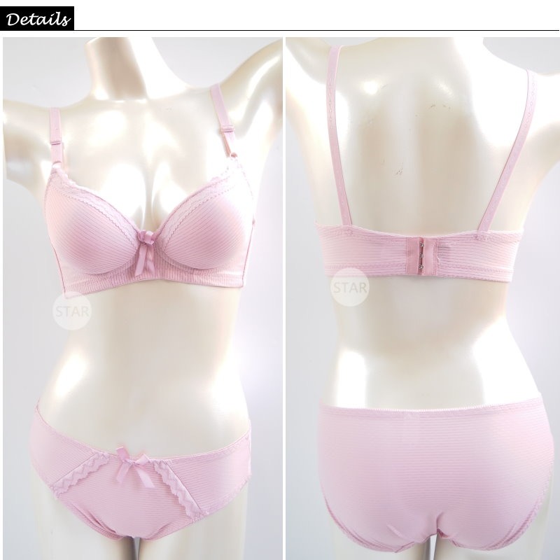 <星光>典雅少女款軟鋼圈集中型內衣。舒適不卡卡。34B 36B 38B 40B罩1392-細節圖4