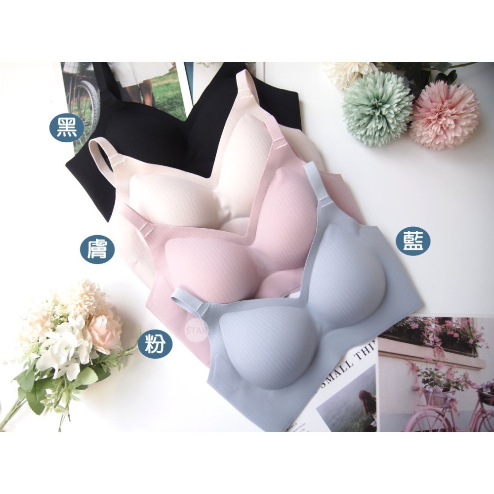 <星光>瞬間涼感柔軟無鋼圈無痕BRA。零著感內衣 果凍內衣。A.B.C罩1813-細節圖10