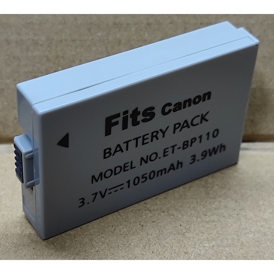 【電池BOSS】台灣世訊副廠電池※ET-BP110【相容 Canon BP-110 電池】-細節圖2