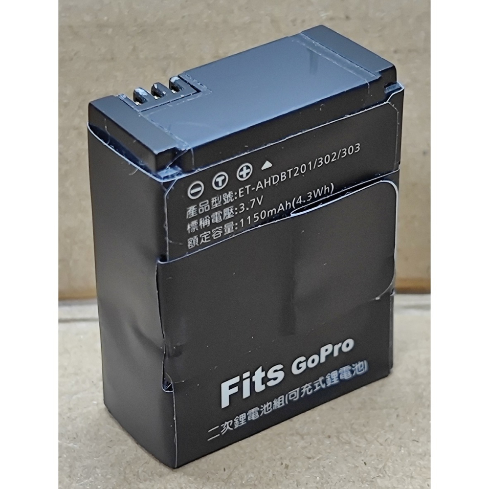 【電池BOSS】台灣世訊副廠電池※ET-AHDBT201【相容 Gopro AHDBT-201/302/303 電池】-細節圖2