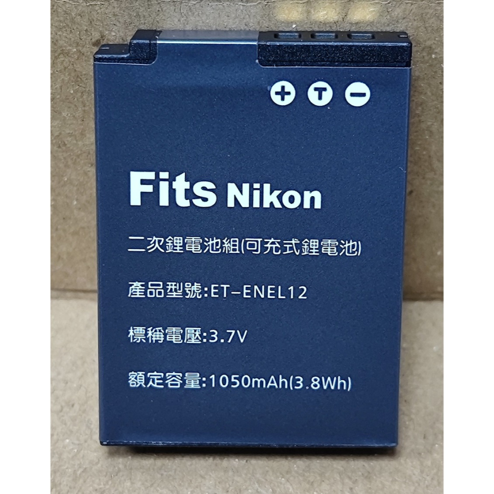 【電池BOSS】台灣世訊副廠電池※ET-ENEL12（相容NIKON EN-EL12電池）-細節圖2