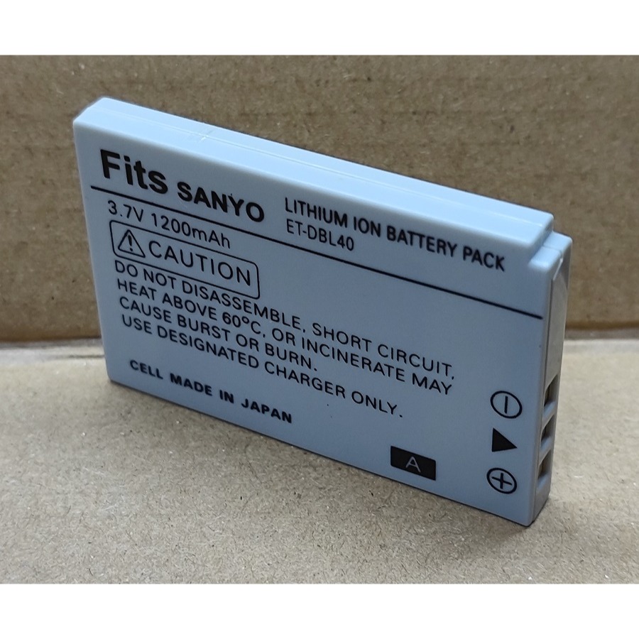 【電池BOSS】台灣世訊副廠電池※ET-DBL40（相容 Sanyo DB-L40 電池）-細節圖3