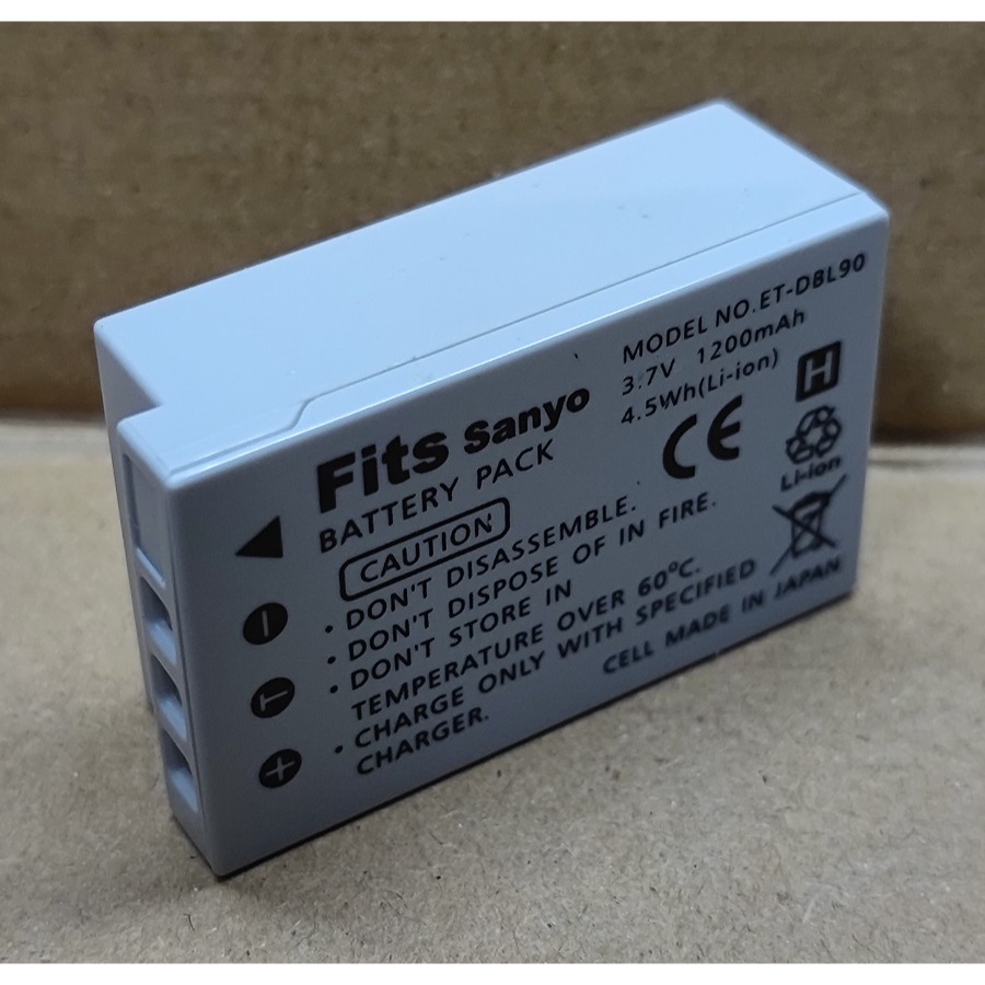【電池BOSS】台灣世訊副廠電池※ET-DBL90（相容 Sanyo DB-L90 電池）-細節圖3