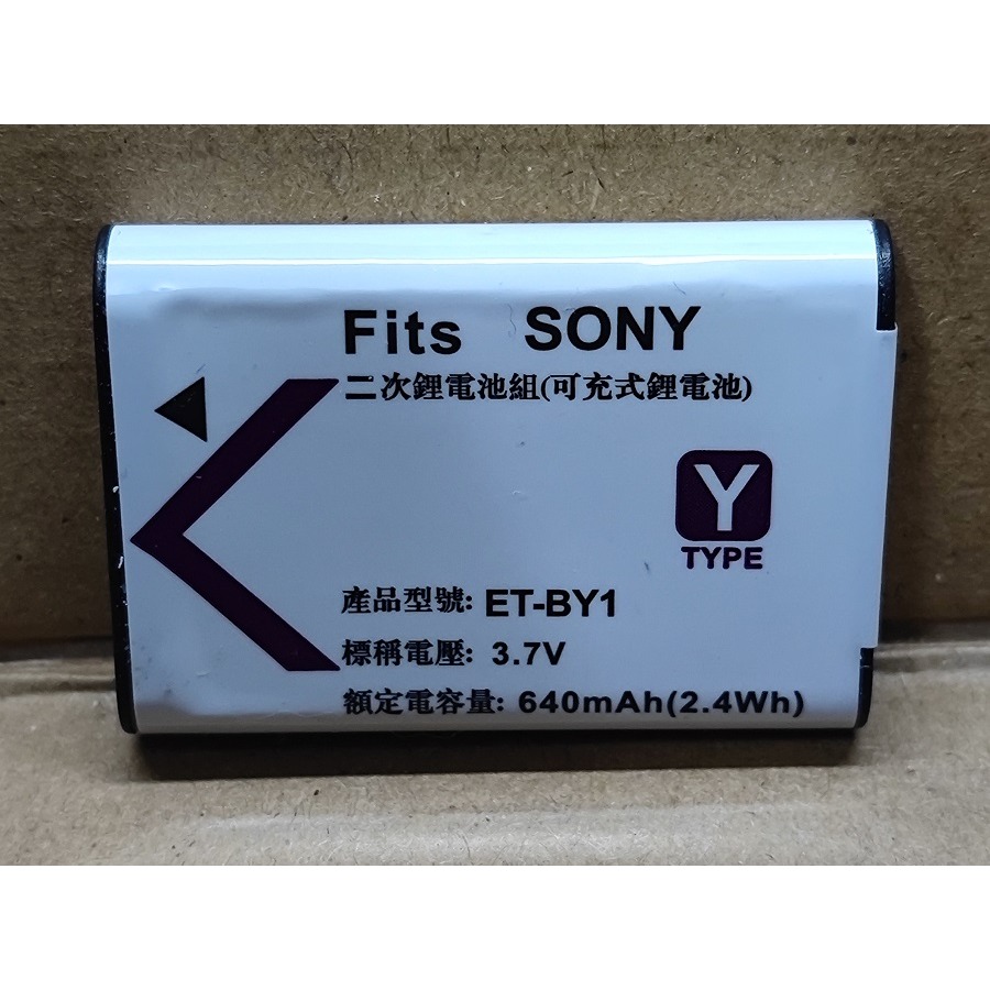 【電池BOSS】台灣世訊副廠電池※ET-BY1【相容 SONY NP-BY1 電池】-細節圖2