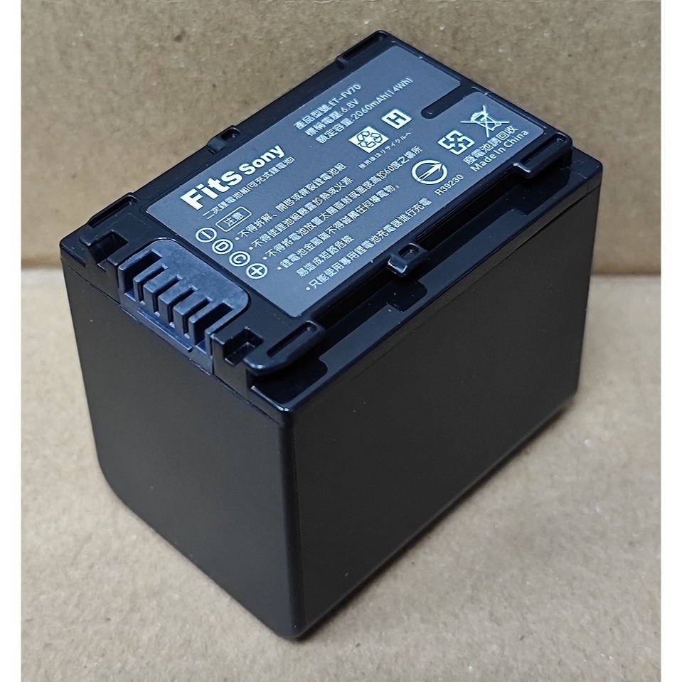 【電池BOSS】台灣世訊副廠電池※ET-FV70（相容SONY NP-FV70電池）-細節圖3