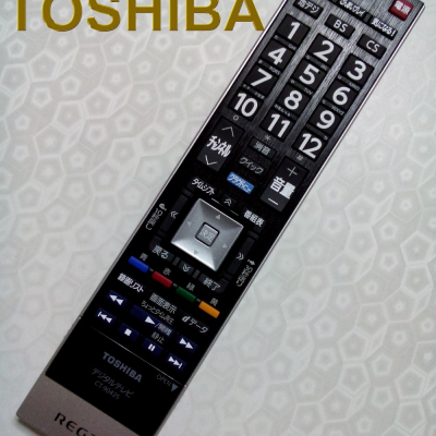 日本TOSHIBA 東芝原廠液晶電視遙控器CT-90425內建BS / CS日規CT-90284,CT-90186S