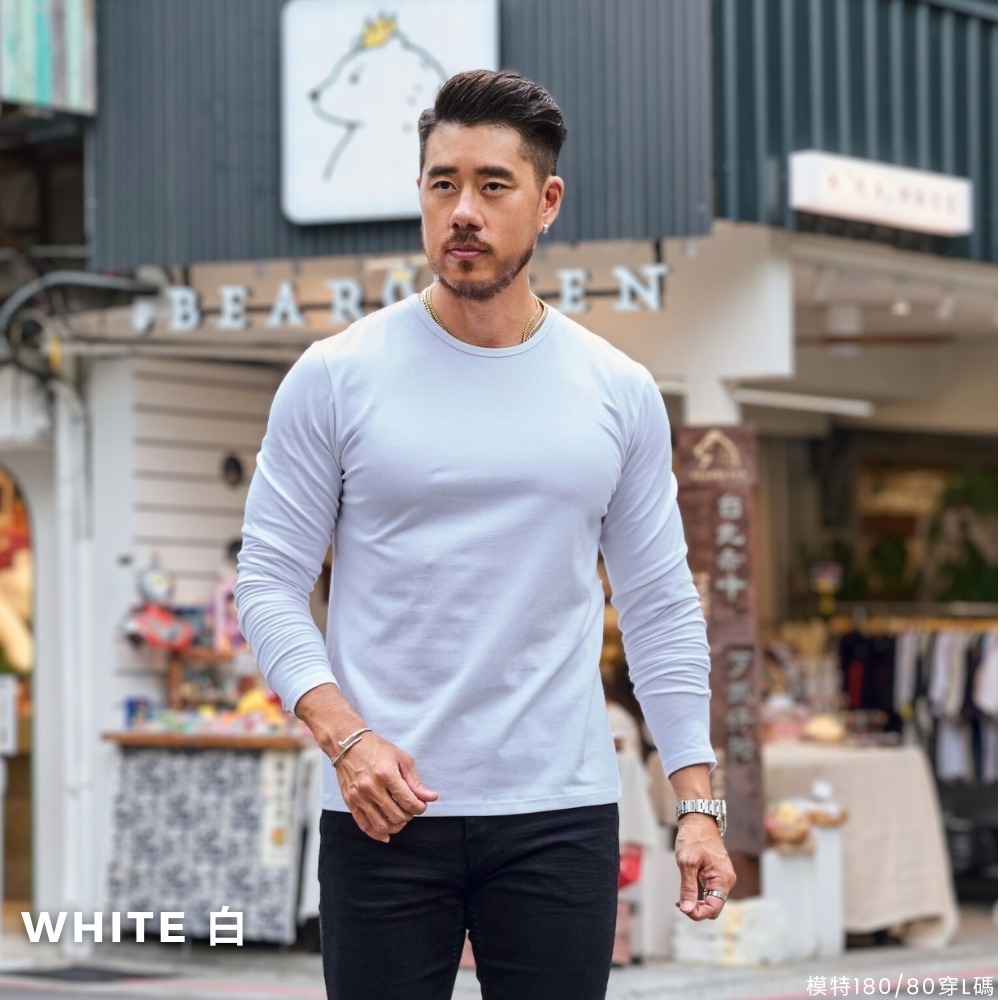 ◖24H快速出貨◗ TAICHI素T | 克魯斯｜大衛長袖版 捲袖不滑落 線條剛剛好-細節圖3