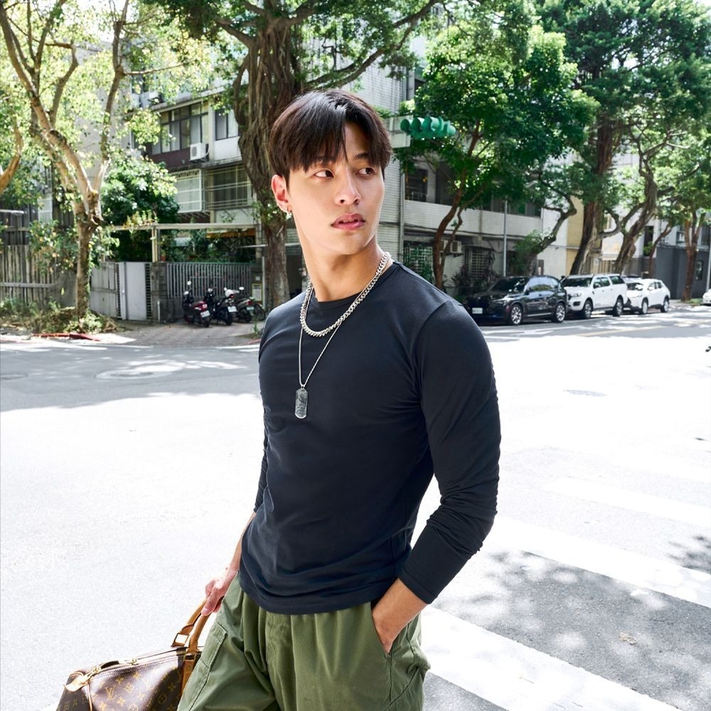 ◖24H快速出貨◗ TAICHI素T | 克魯斯｜大衛長袖版 捲袖不滑落 線條剛剛好-細節圖9