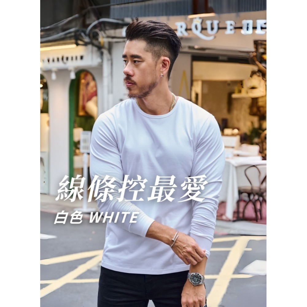 ◖24H快速出貨◗ TAICHI素T | 克魯斯｜大衛長袖版 捲袖不滑落 線條剛剛好-規格圖11