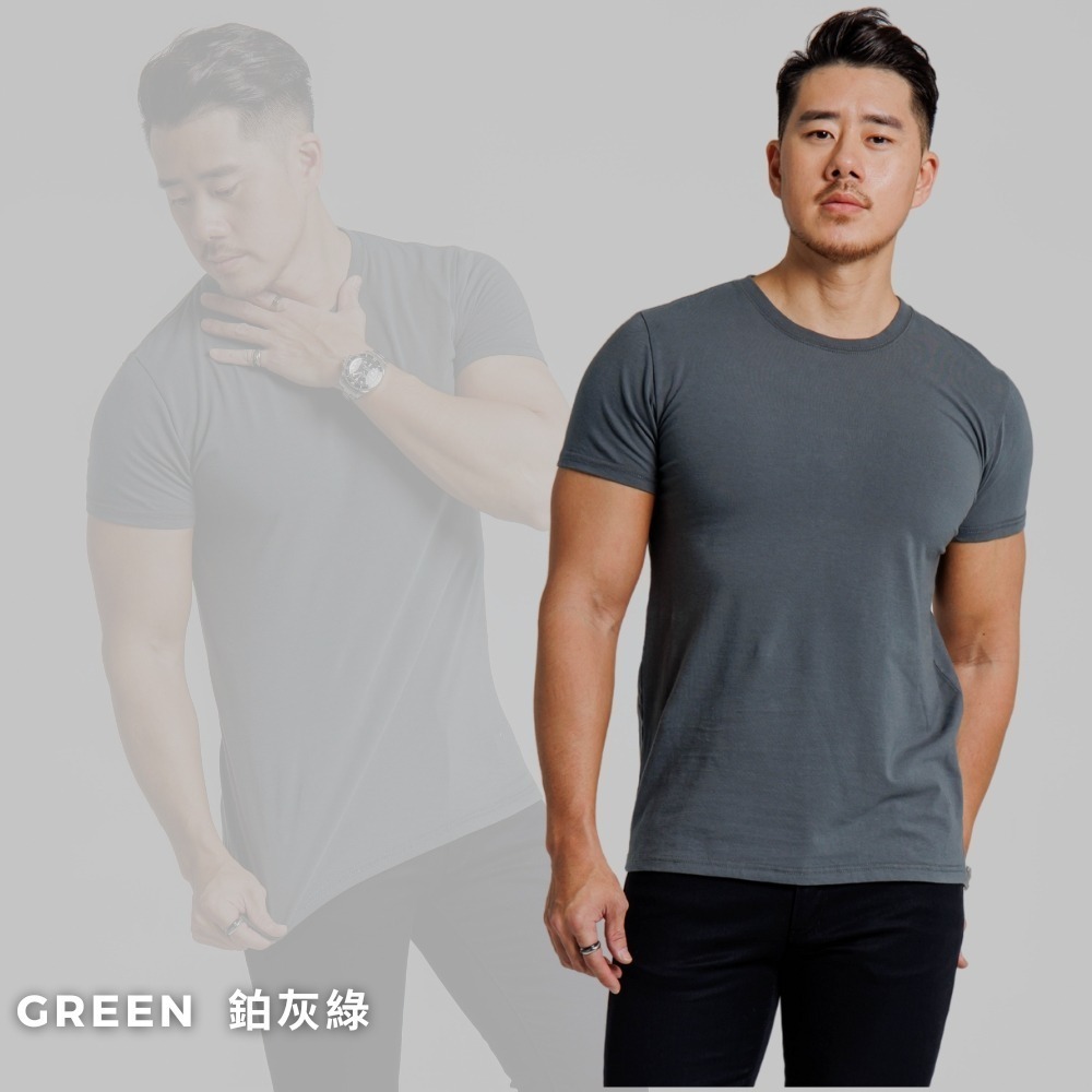 ◖現貨快速出貨◗ TAICHI素T專賣｜維托｜大衛2.0暢銷冠軍健身肌肉短袖素色男生T恤(大尺碼/抗激凸厚磅高磅)-規格圖10