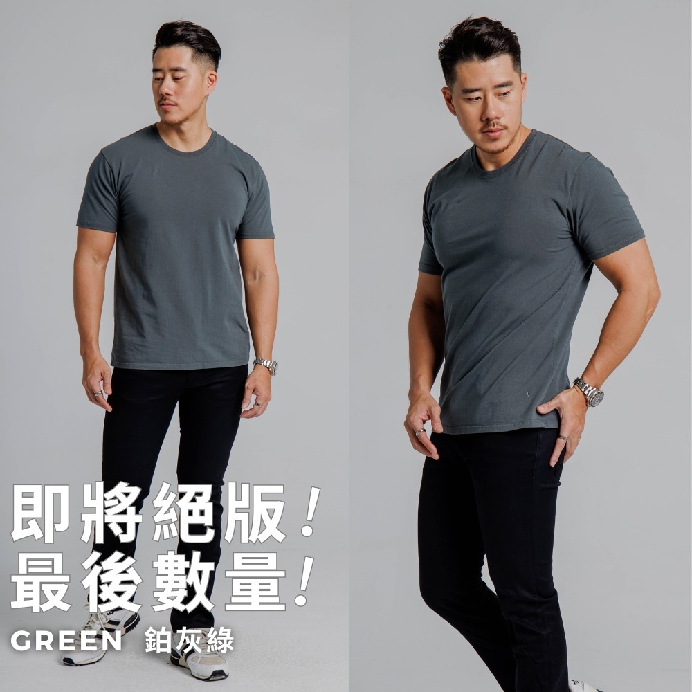 ◖現貨快速出貨◗ TAICHI素T專賣 | 馬克 | 獨家鈦金棉 不挑身型 素色男生 短袖T恤 (大尺碼)-細節圖10