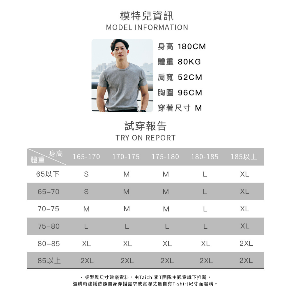 ◖24H現貨快速出貨◗ TAICHI素T | 貝克 | 經典再進化 合身控的升級首選 健身男生短袖T恤(重磅合身短版)-細節圖11
