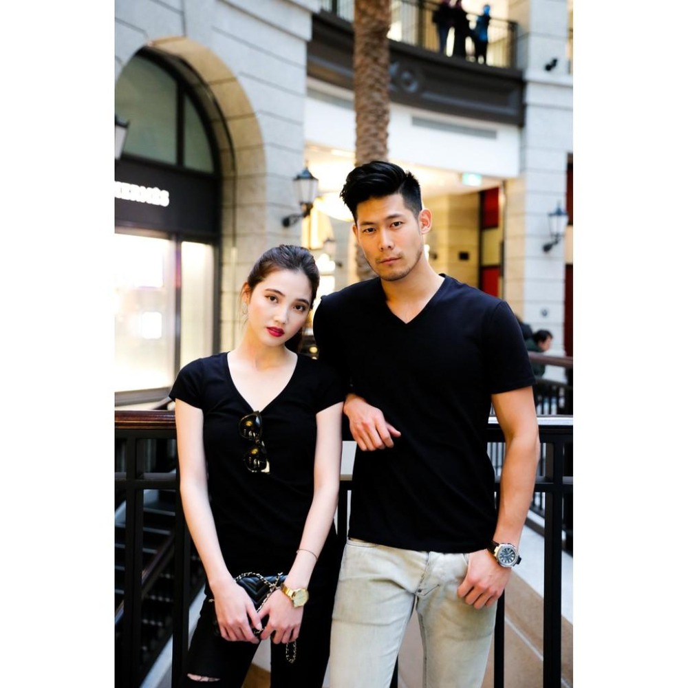 ◖24H快速出貨◗ TAICHI素T| 繆思 |  西裝外套上班族必備耐穿修身俐落穿著顯瘦版型女生U領素色短袖T恤-細節圖9