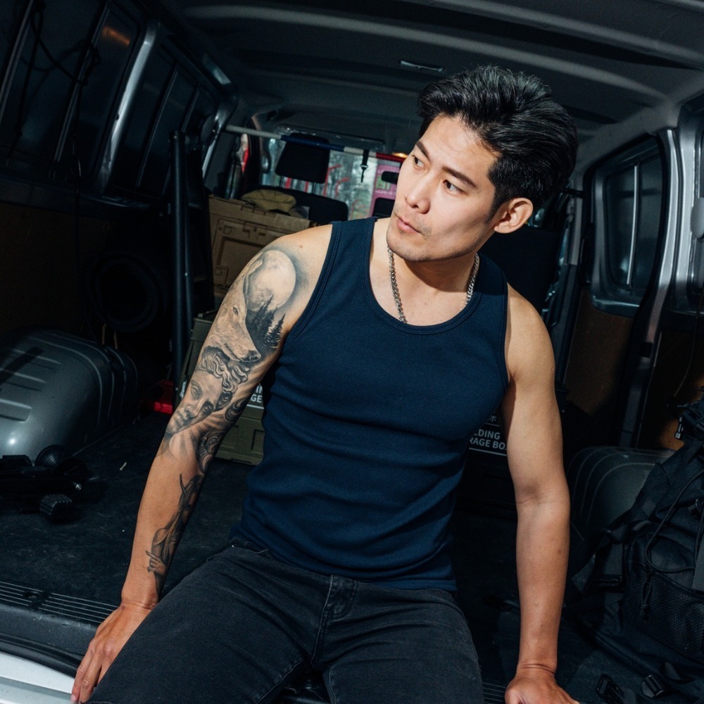 ◖現貨快速出貨◗ TAICHI素T專賣｜克里斯｜- 重磅 羅紋 男生 坦克背心 吊嘎 健身肌肉男T恤 厚磅 抗激凸-規格圖11