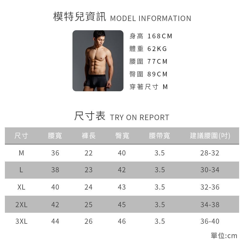 ｜Taichi素T專賣｜升級貼身滑感冰纖 涼感無痕內褲｜ (冰絲 立體 / 親膚透氣 )大尺碼-細節圖10