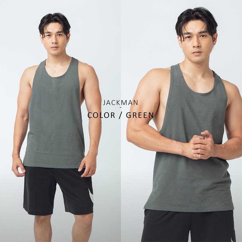 ◖24H快速出貨◗ TAICHI素T | 傑克曼 | 健身訓練 闊背壯碩背心 JACKMAN (大尺碼運動背心)-細節圖7