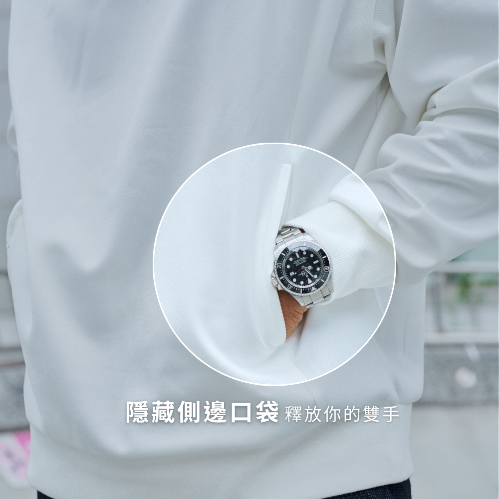 ◖現貨快速出貨◗ TAICHI素T專賣 | 麂皮絨帽T | 挺版不邋遢 打造你的完美輪廓 HOODIE-細節圖2