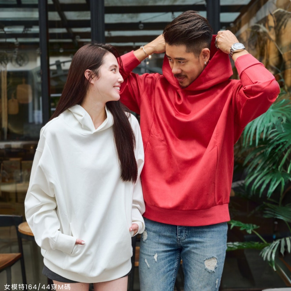 ◖現貨快速出貨◗ TAICHI素T專賣 | 麂皮絨帽T | 挺版不邋遢 打造你的完美輪廓 HOODIE-細節圖6