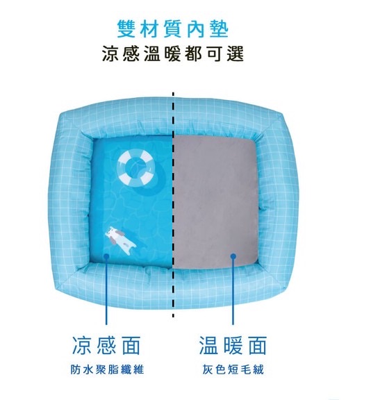 🧊PurLab 夏日泳池四季兩用窩🧊-細節圖2