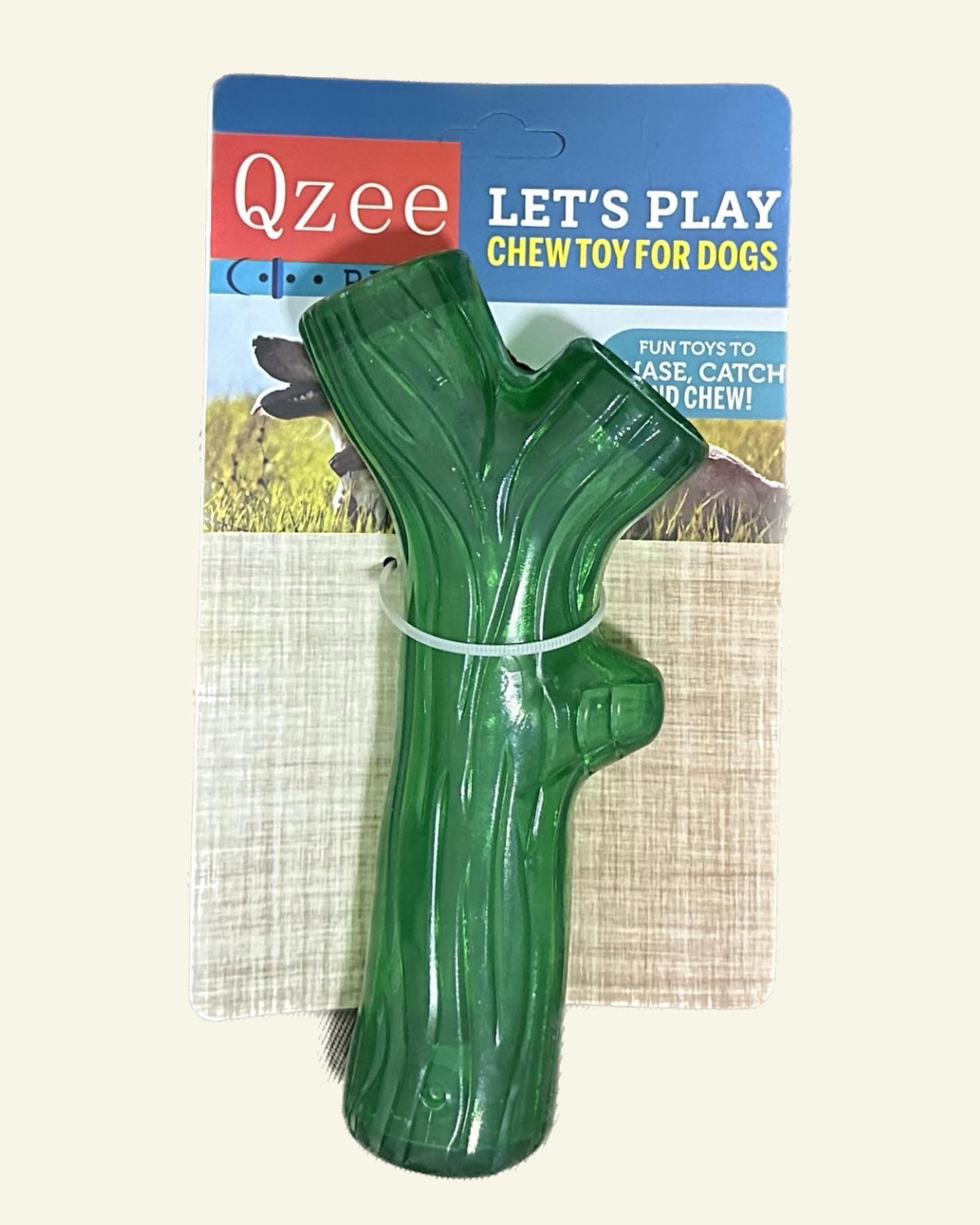 Qzee 發聲樹枝啃咬玩具 🪵-細節圖2