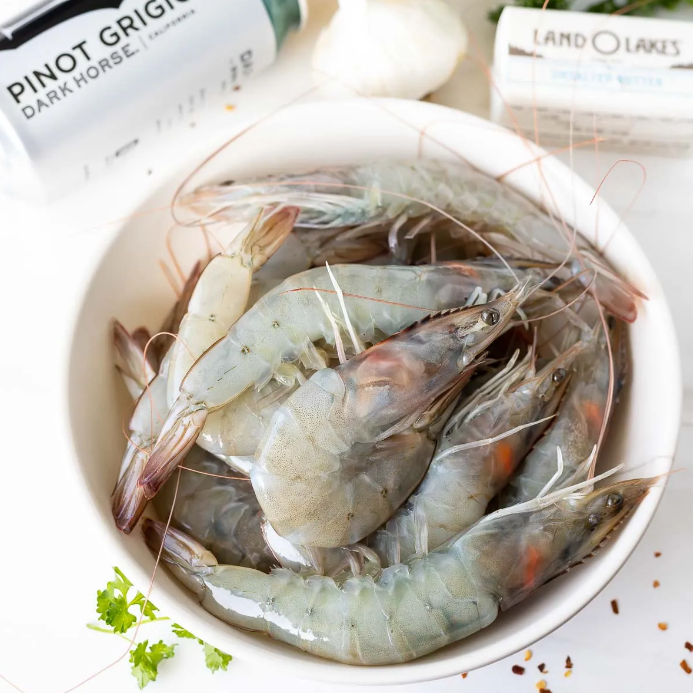 【秋田市集】生凍白蝦50/60 50-60尾/盒 1KG 台中市滿額$600免運│蝦子│烤肉│中秋│美食團購│食品批發-細節圖3