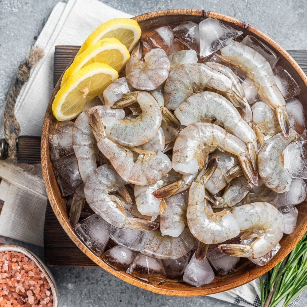 【秋田市集】生凍白蝦50/60 50-60尾/盒 1KG 台中市滿額$600免運│蝦子│烤肉│中秋│美食團購│食品批發-細節圖4