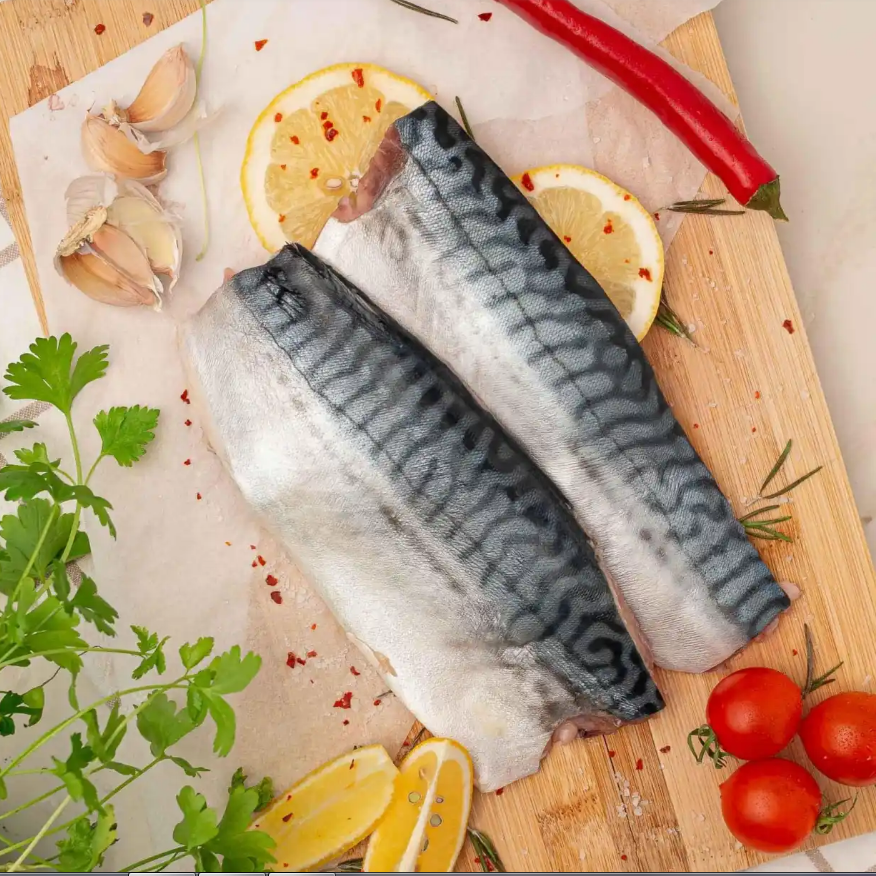 【秋田市集】挪威薄鹽鯖魚 1片/包 200G 台中市滿額$600免運│烤肉│中秋│美食團購│食品批發-細節圖2