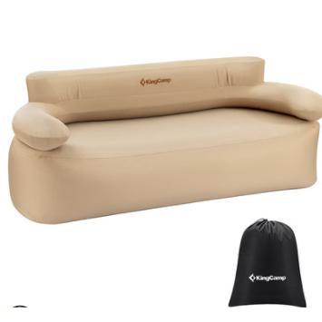 【快速出貨】🌵仙人掌露營🌵🛋️kingcamp 充氣沙發🛋️ 戶外床墊 承重300KG 雙人懶人沙發 家用充氣床-細節圖7