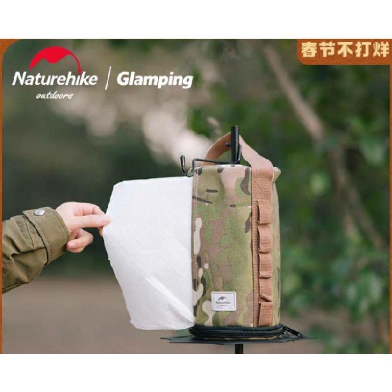 仙人掌露營 NatureHike-迷彩廚房紙巾盒 露營美學 紙巾盒 露營收納-細節圖6