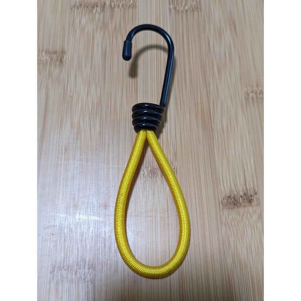 救援必備【🌵仙人掌露營🌵】15公分/60公分/120公分 加粗戶外彈力繩 帳篷拉繩 雙鉤 露營繩 天幕繩-細節圖3