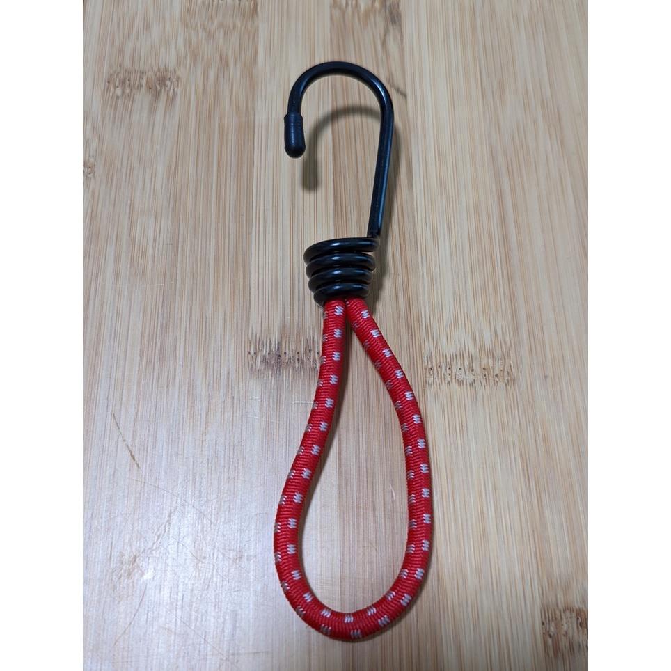 救援必備【🌵仙人掌露營🌵】15公分/60公分/120公分 加粗戶外彈力繩 帳篷拉繩 雙鉤 露營繩 天幕繩-細節圖5