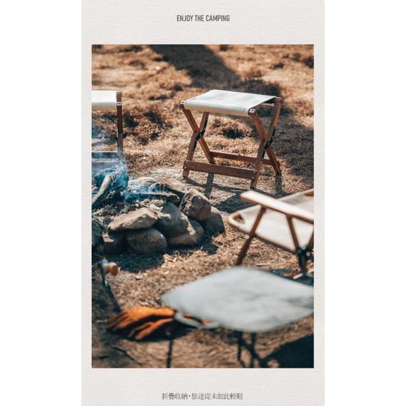 現貨在台🌵仙人掌露營🌵Naturehike 挪客戶外折疊椅子冰箱支架/可支撐冰虎冰箱架/收納箱架置物箱架玫瑰木製方便收納-細節圖4