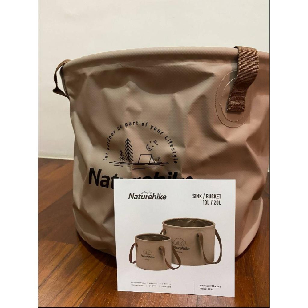 🌵仙人掌露營🌵✅現貨快速出貨👉指定超商免運Naturehike  可摺疊水桶便攜式戶外旅行露營水盆洗臉盆野餐儲水桶-細節圖5