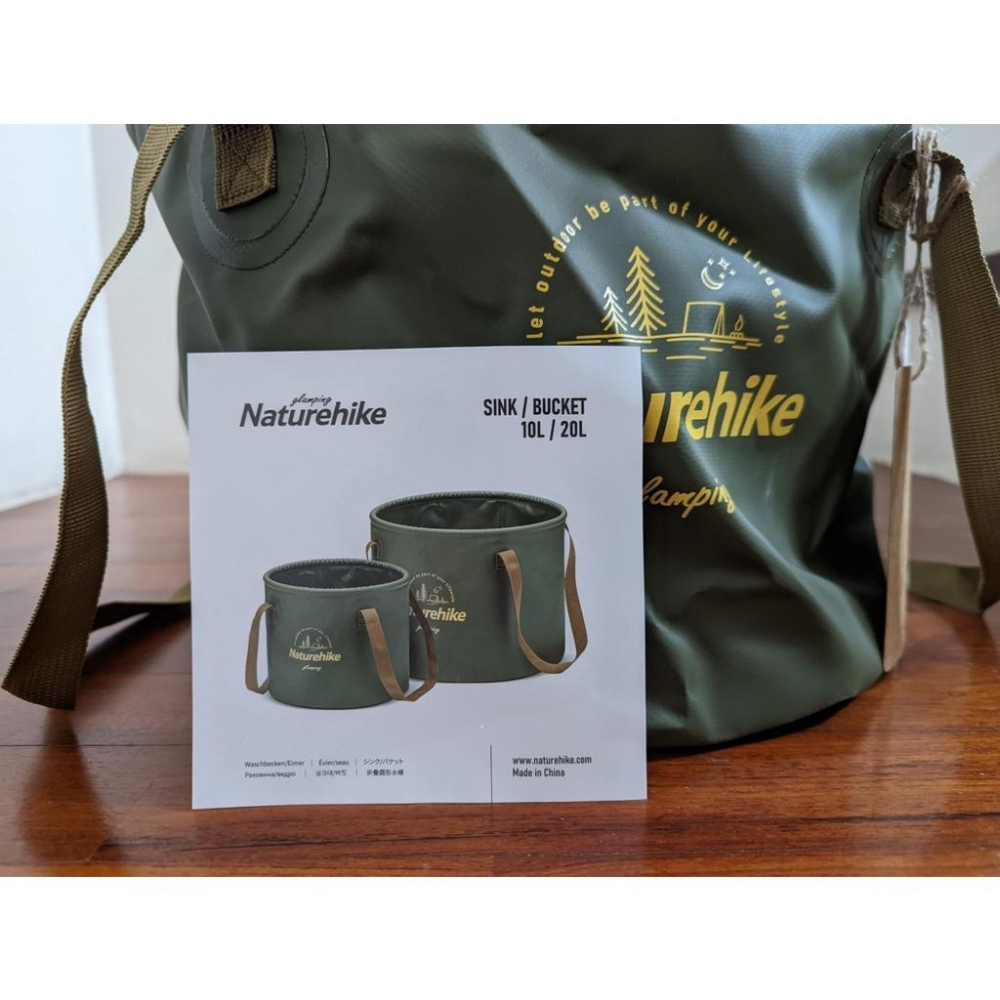🌵仙人掌露營🌵✅現貨快速出貨👉指定超商免運Naturehike  可摺疊水桶便攜式戶外旅行露營水盆洗臉盆野餐儲水桶-細節圖8