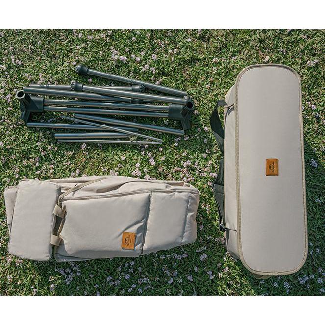 🌵仙人掌露營🌵NatureHike 可折疊又好用 戶外便攜摺疊搖椅 露營椅 折疊椅搖椅 可靠背 砂岩色橄欖綠 鋁合金休閒-細節圖3