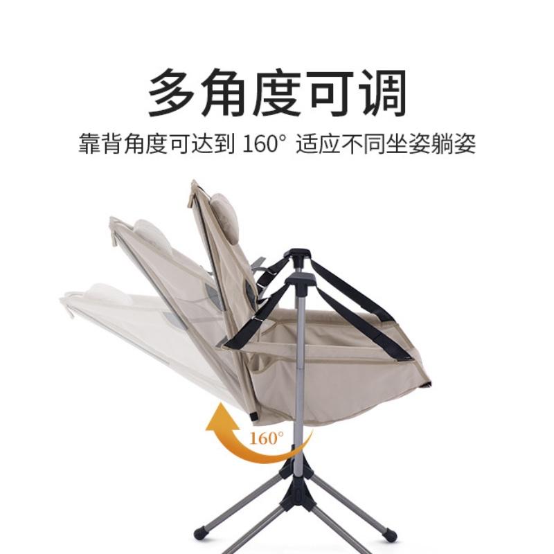 🌵仙人掌露營🌵NatureHike 可折疊又好用 戶外便攜摺疊搖椅 露營椅 折疊椅搖椅 可靠背 砂岩色橄欖綠 鋁合金休閒-細節圖7