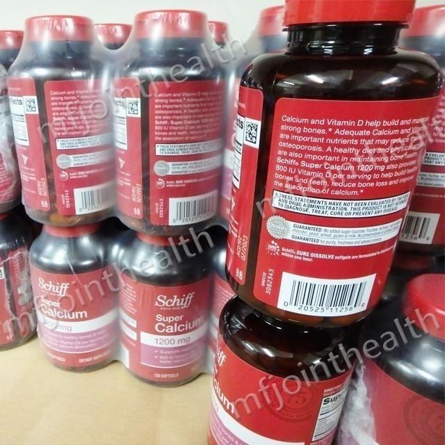 【美國Schiff正品】益節MoveFree 超級鈣膠囊Super Calcium 鈣+鎂plus magnesium-細節圖4