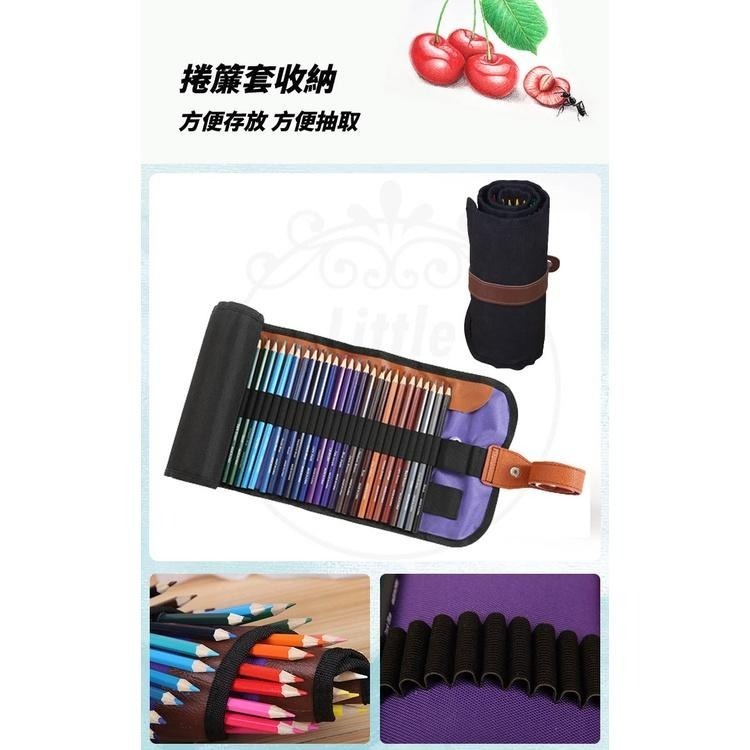 【公司貨】彩色鉛筆 贈帆布筆包 色鉛筆 50色 72色 油性彩色鉛筆 油性色鉛 六角色鉛筆-細節圖8