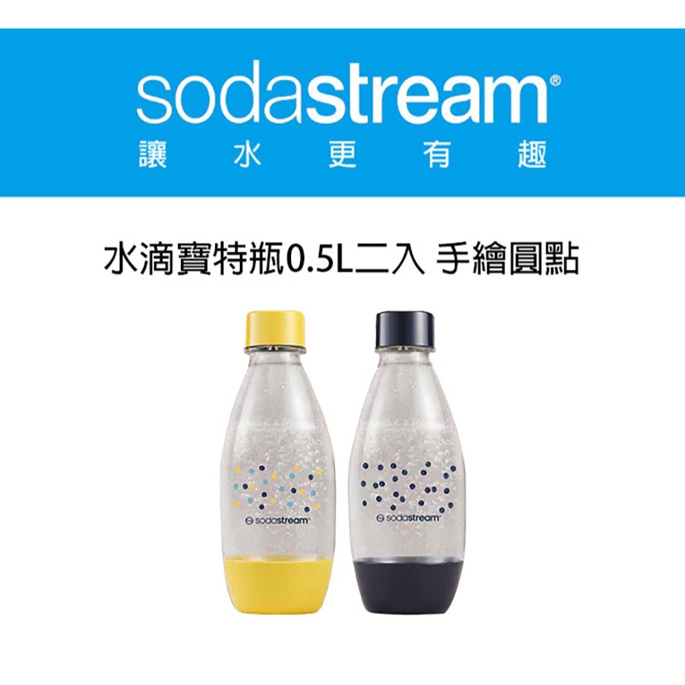 【免運費x發票】Sodastream 水瓶 1L 專用水瓶 500ML 水瓶 氣泡水瓶 金屬水瓶 寶特瓶 氣泡水機-細節圖4