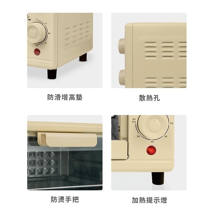 【免運x快速出貨】Kolin 歌林 10公升 電烤箱 KBO-SD2218 烤箱 小烤箱 吐司機 麵包機-細節圖8